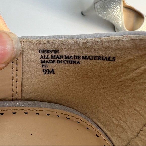 Adriana Vittadini Gervin Light Gray Rhinestones Pump Women’s Size 9 - Picture 11 of 12